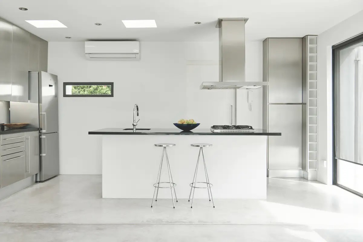 Modern open kitchen